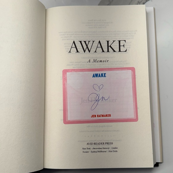 Awake: A Memoir by Jen Hatmaker, Signed copy - Picture 3 of 4